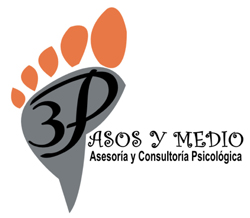 3 PASOS Y MEDIO Oficial Logo Mail Jpg