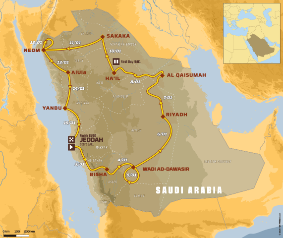 recorridodakar